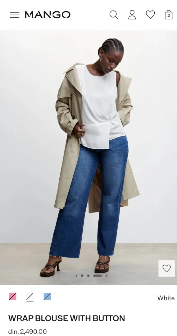 Mango bluza