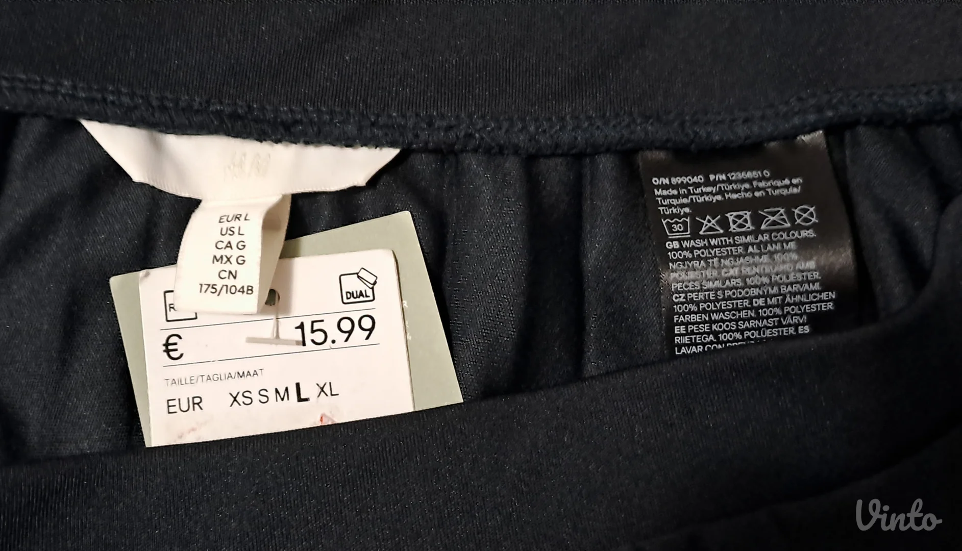 H&M nova plisirana suknja