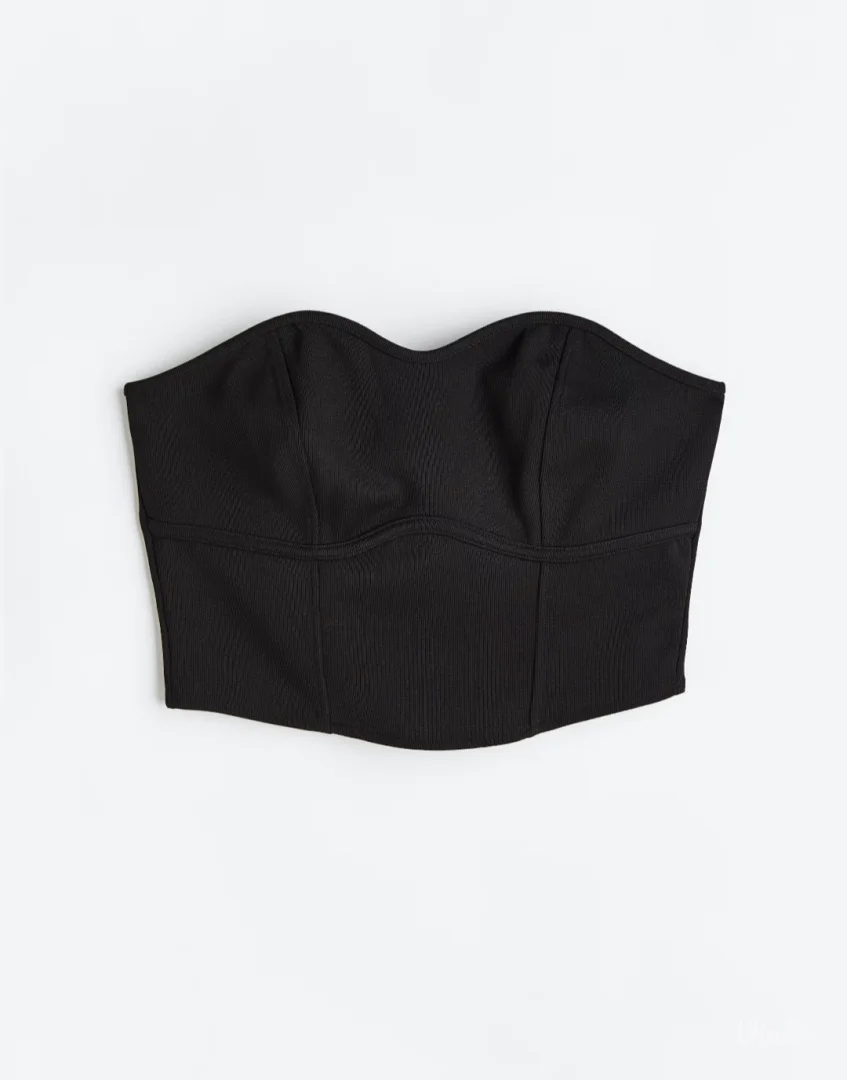 H&M bando top, etiketa