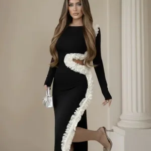 Crna haljina M velicina