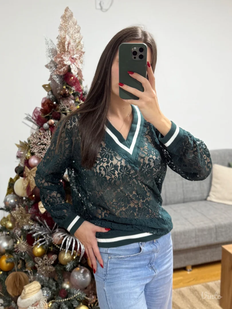 SW🛍️ čipkasta bluza|novo🏷️