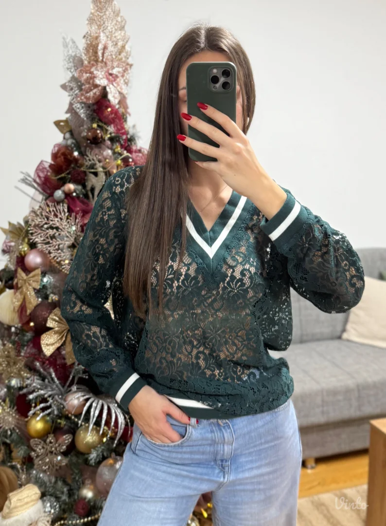 SW🛍️ čipkasta bluza|novo🏷️