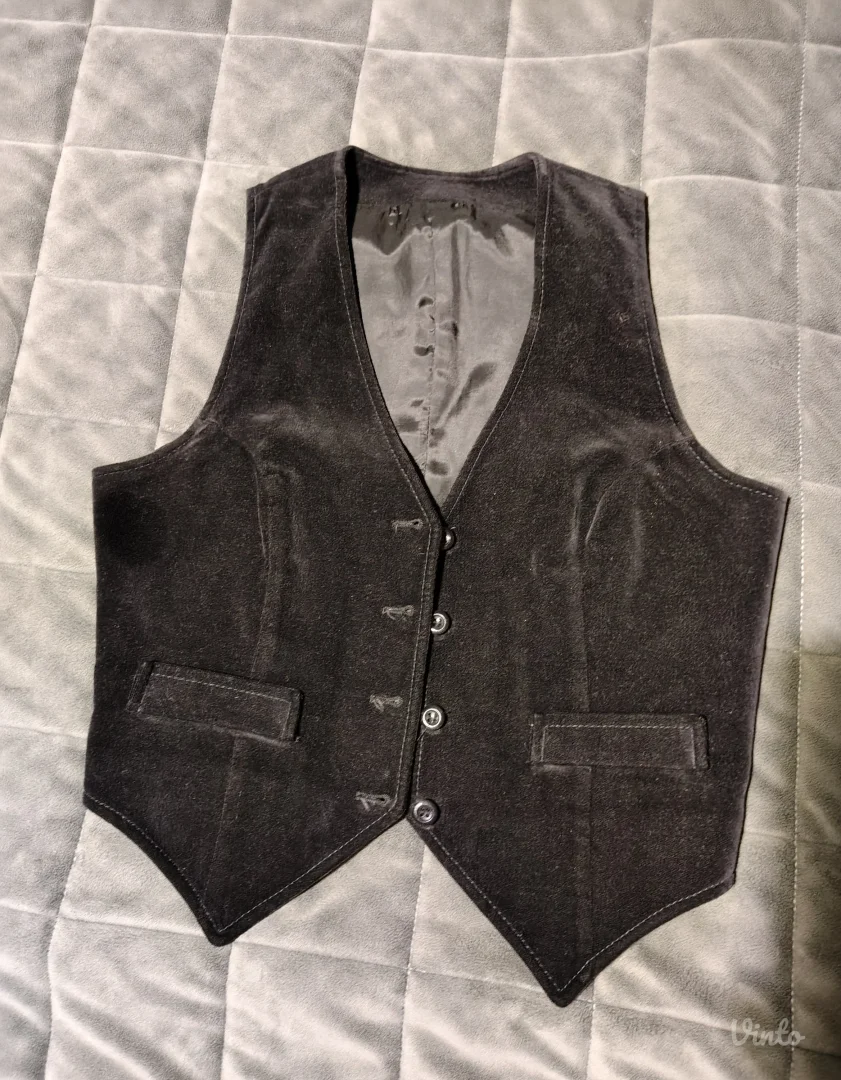 YU vintage plišani prsluk – (Beko)