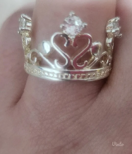 Srebrni prsten Kruna
