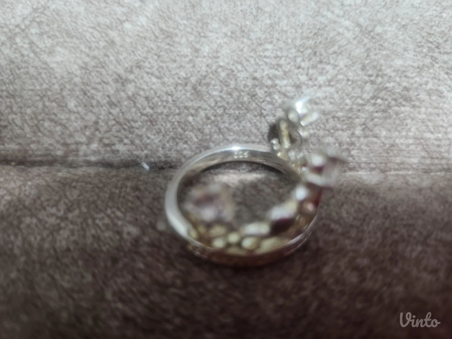 Srebrni prsten Kruna