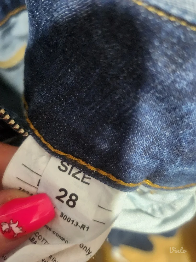 Teksas kombinezon sa čipkom