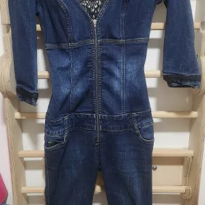 Teksas kombinezon sa čipkom