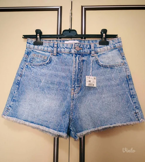 Reserved highwaist sorc sa cirkonima M - L