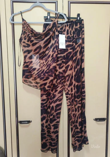 Zara leopard komplet M