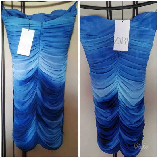 Zara top mini haljina s