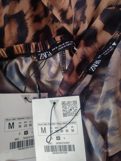 Zara leopard komplet M