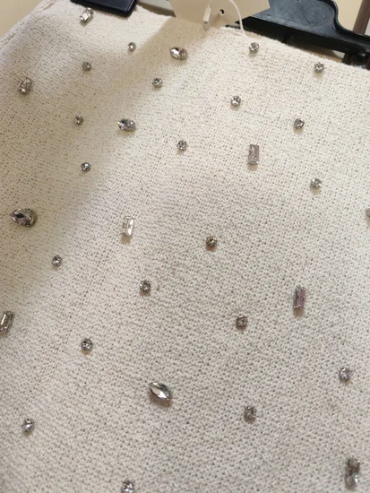 Zara knit sorc sa kristalima s/m