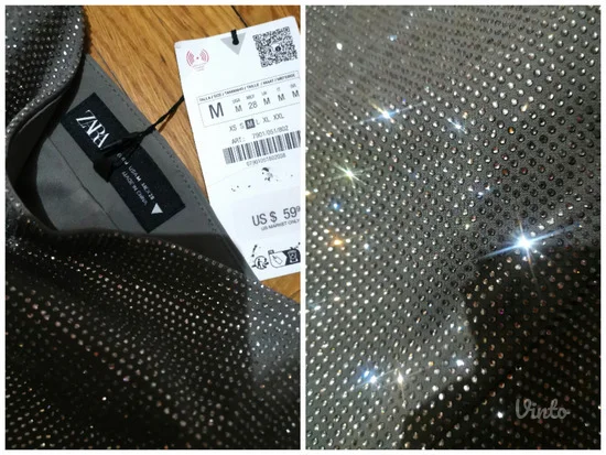 Zara korset sa cirkonima M, odg za S bolje