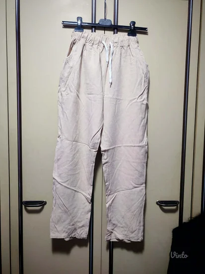 Novo, lanene pantalone uni