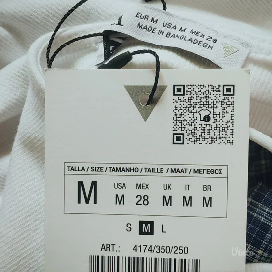 Zara pamucna cut out haljina M