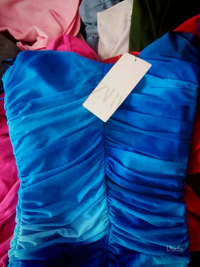 Zara top mini haljina s