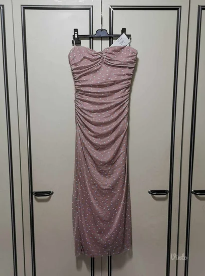 Zara midi top haljina sa tufnicama S