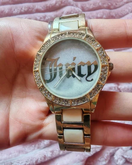 Juicy Couture stainless steel gold sat