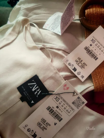 Zara ekru komplet xs