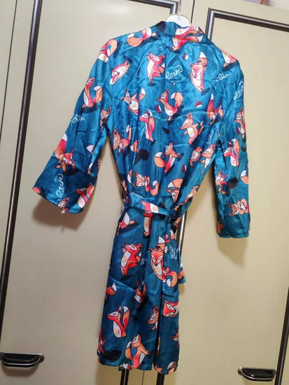 Kimono / bade mantil svilenkasti xs/s