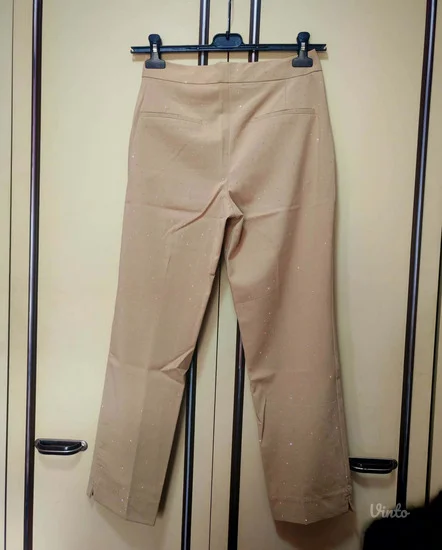 Zara pantalone sa cirkonima s - m