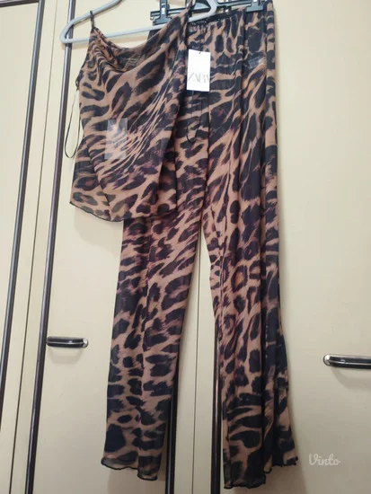 Zara leopard komplet M