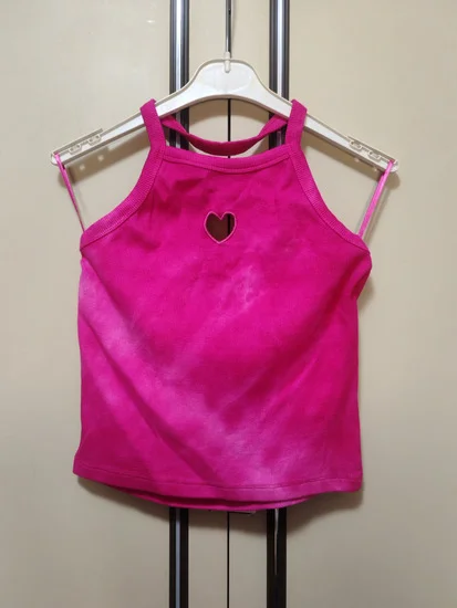 Zara tie dye top sa srcem, odg za s/M/11-12 god