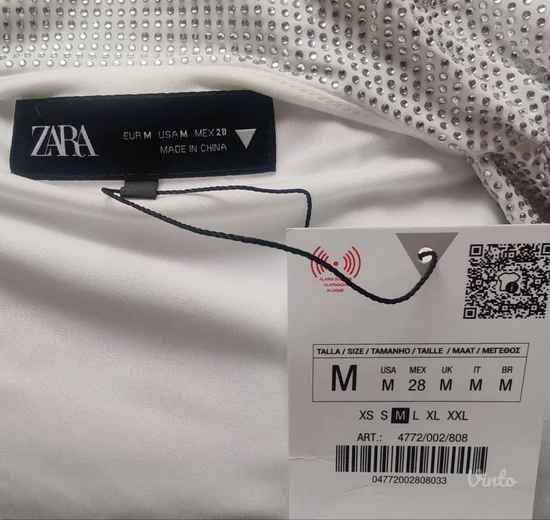 Zara bodi ceo od cirkona S/M
