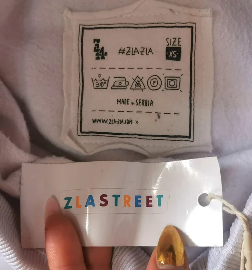 Zla Zla harlem trenerka XS, etiketa