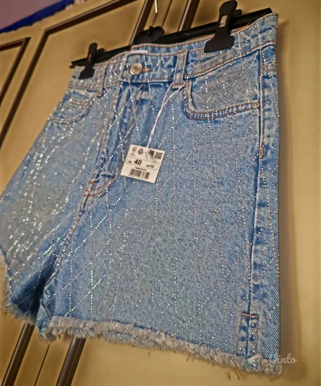 Reserved highwaist sorc sa cirkonima M - L