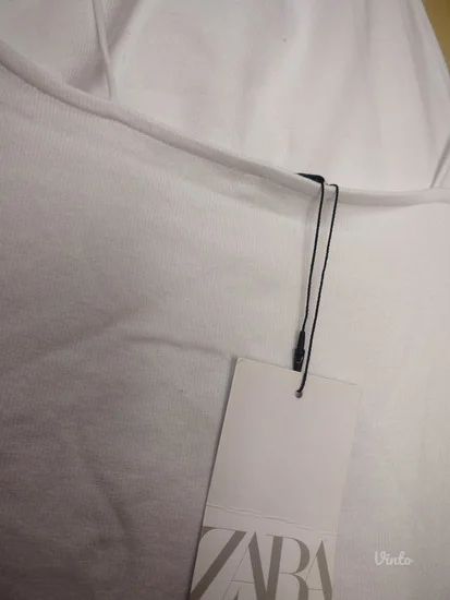 Zara pamucna cut out haljina M