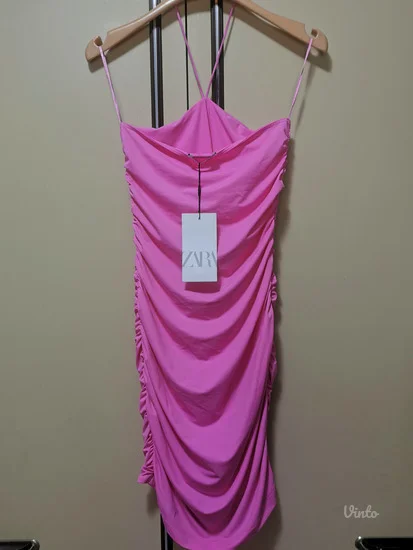 Zara pink haljina odg za S i M