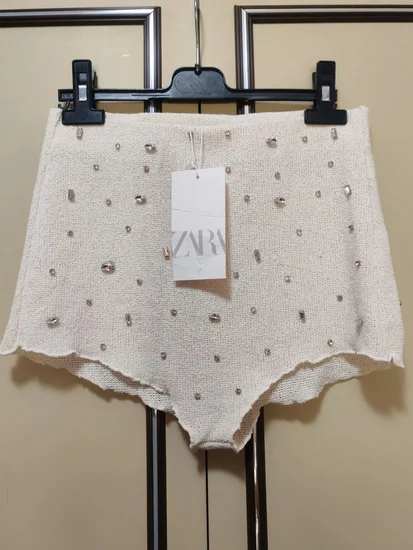 Zara knit sorc sa kristalima s/m