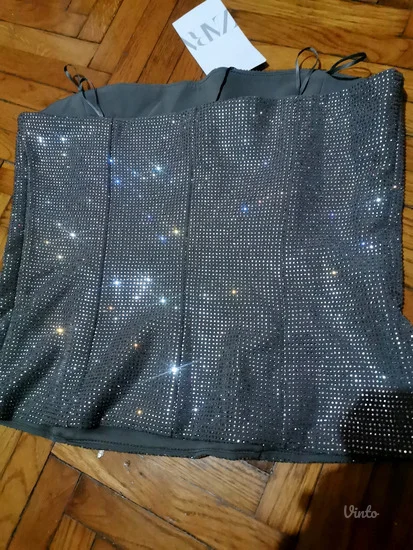 Zara korset sa cirkonima M, odg za S bolje