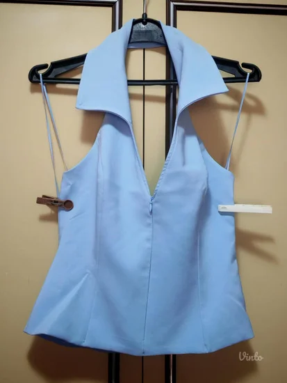 Zara baby plavi sako prsluk s / m