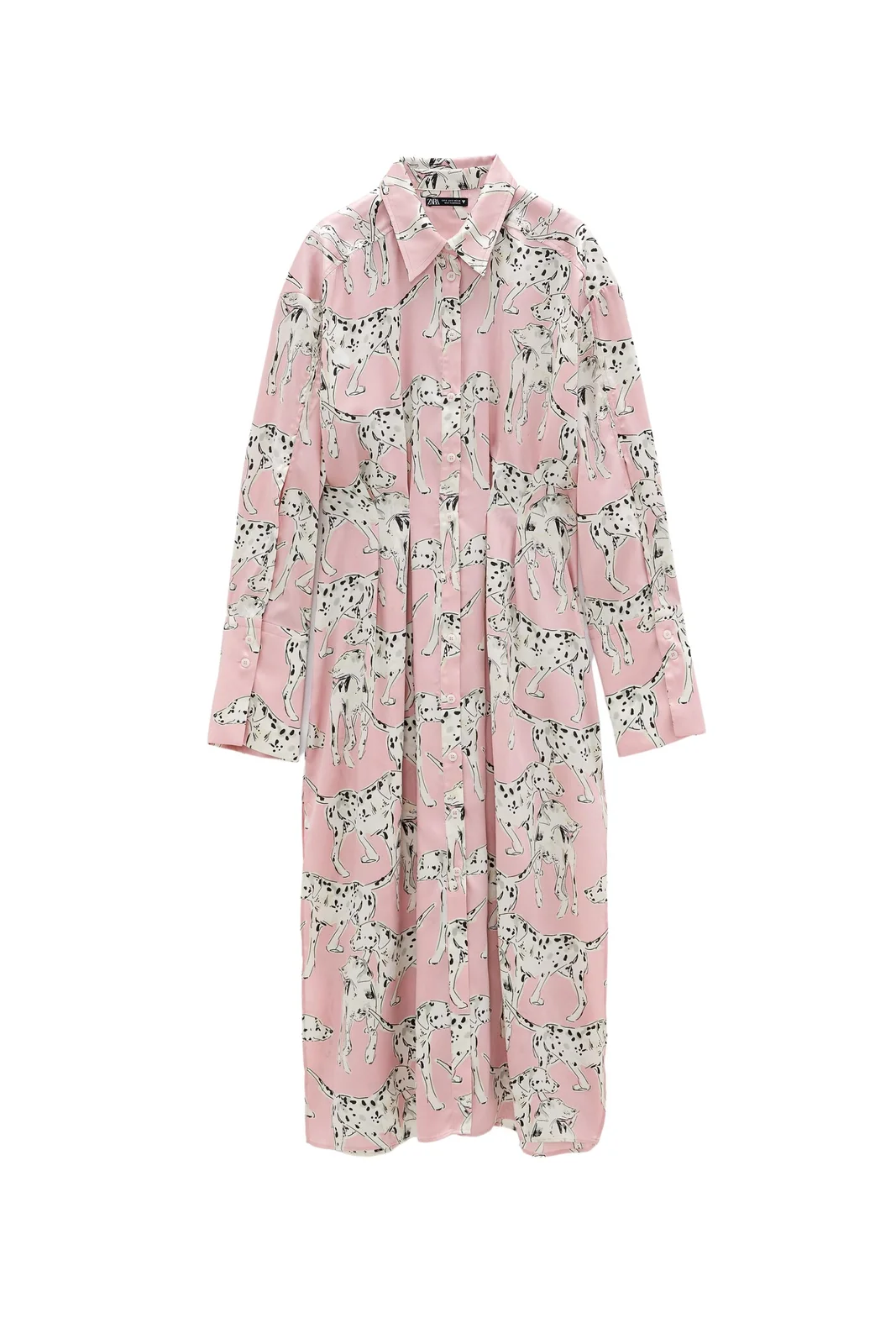Zara midi kosulja haljina dalmatinci, uni