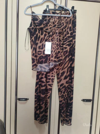 Zara leopard komplet M