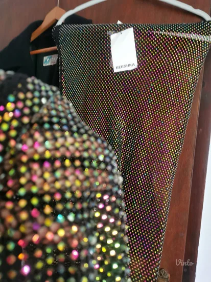 Bershka maxi suknja sa kristalima M