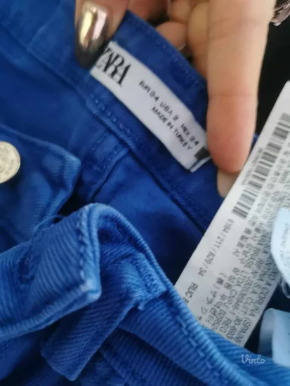 Zara plave farmerke XS / S