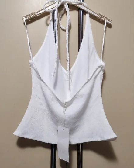 Zara prsluk bluza s, etiketa