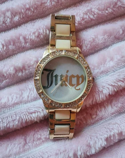 Juicy Couture stainless steel gold sat