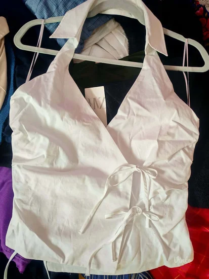 Novo sa etiketom, Zara pamucni sako prsluk s/m