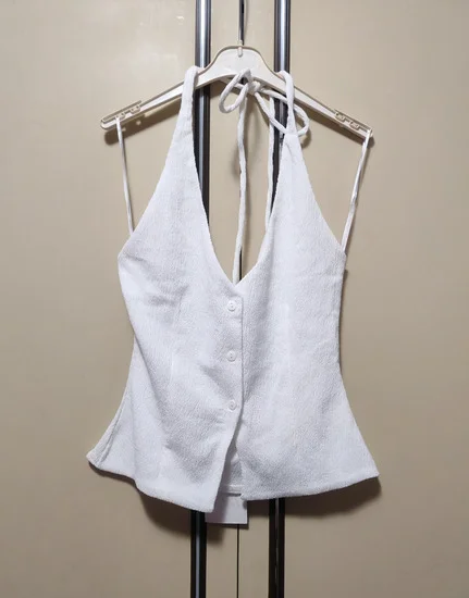 Zara prsluk bluza s, etiketa