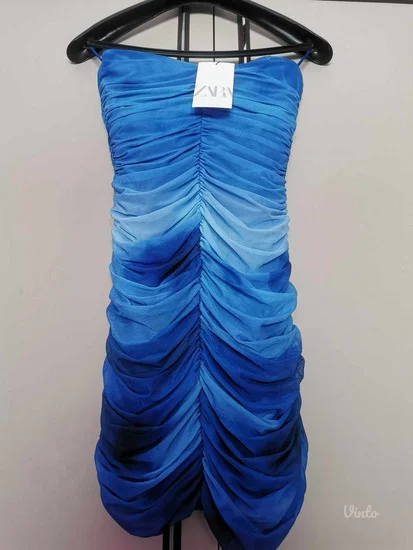 Zara top mini haljina s