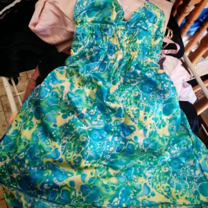 Handmade satenska skims tunika - haljina xs