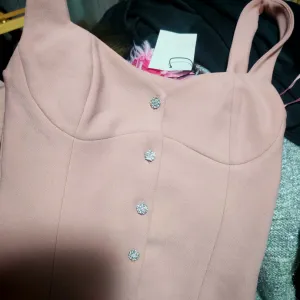 Zara top prsluk roza