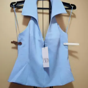 Zara baby plavi sako prsluk s / m