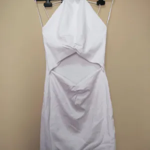 Zara pamucna cut out haljina M