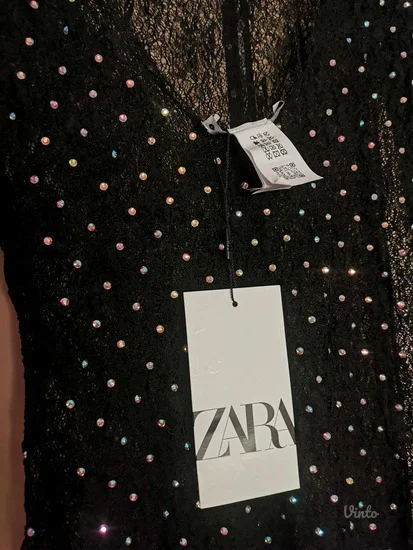 Zara cipkasta tunika sa cirkonima S/M/L