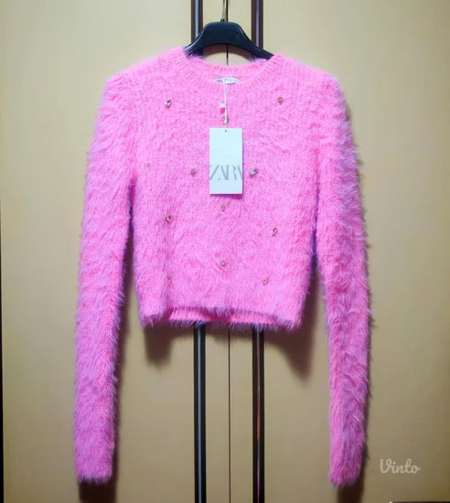 Zara barbie dzemper S, moze i za M